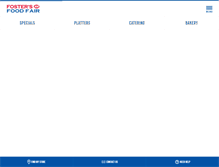 Tablet Screenshot of fosters-iga.com
